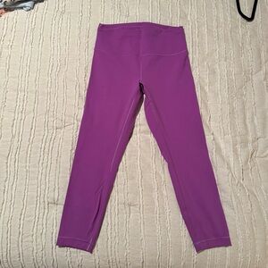 LuLuLemon Wunder Train HR Tight 25" size 12.